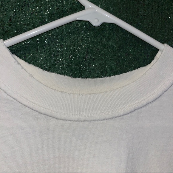 vintage Y2K US Route 66 DISTRESSED White Shirt XL M&O tag Tourist Vacation - Picture 6 of 7